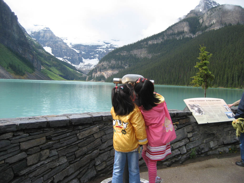 BANFF最有名的LAKE LOUISE
